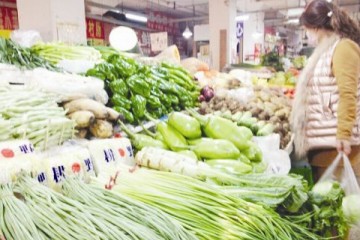 清明節(jié)來(lái)臨部分菜價(jià)上漲 ()